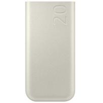 SAMSUNG 20,000 mAh, 45 Watt power bank, beige