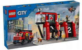 LEGO Polska Klocki City 60414 Fire Station with a Fire Truck