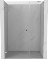 Mexen Lunar-B įleidžiamos dušo durys kairės 120 cm, permatomos, chromuotos - 832S-120-050-01-00-L