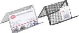Vardinių kortelių laikiklis "net" - metalinis, juodas