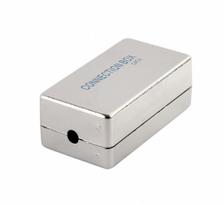 Gembird Cat. 6 LAN coupler, LSA (Krone), shielded (silver)