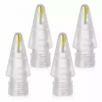 Tech-Protect STYLUS TIPS 4-PACK FOR APPLE PENCIL, CLEAR