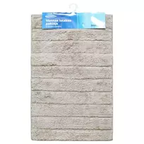 Baltic Aqua Bathroom mat 50x80cm Rino, beige