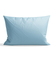 Premium satino pagalvės užvalkalas „Ice blue“ (50x70 cm)