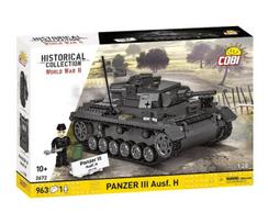 Konstruktoriaus rinkinys Panzer III Ausf.H 963 elementai | COBI-2672 | 5902251026721