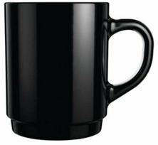 Puodelis Luminarc FR01V9845, juoda sp., 0.25 l
