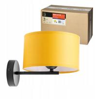Šviestuvas sieninis Orno Rollo, E27, 1 x 60 W, geltona sp.