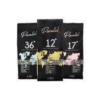 Kavos pupelių rinkinys Parallel 12 + Parallel 17 + Parallel 36, 3 x 1 kg