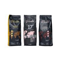 Kavos pupelių rinkinys Parallel Asia & Africa, 3 x 1 kg