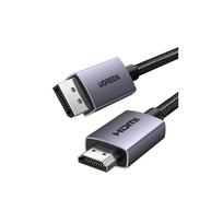 UGREEN Kabelis DisplayPort (DP) - HDMI 4K@30Hz 2m juodas (DP125)