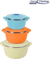 Termoso rinkinys 3 dalių BELLY bėžinis HR-SNV-246LB HEINNER