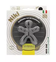 Mr&Mrs Fragrance Niki BIG Titanium Chrome New Car
