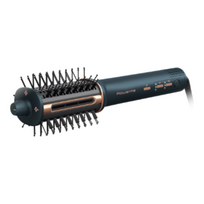 Rowenta Hair straightening brush/hair dryer | UB9720E0 | Ion conditioning | Number of heating levels 3 | 1100 W | Blue/Copper
