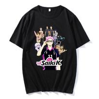 Unisexga Hunter X Hunter Attack On Titan Jujutsu Kaisen Haikyuu Anime Print T Shirt Streetwear Tops Short Sleeve Unisex Fashion T-shirts L