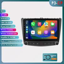 Hizpo 4G Išmanusis Autoradio 2Din Android 14 Automobilio Radijas Lexus IS250 IS300 IS200 IS220 IS350 Multimedijos Vaizdo Grotuvas Navigacija GPS Galvos Vienetas P3CP 4Core 2G 64G