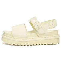 Dr. Martens Voss Mono Odinės Sagtys Platforminės Basutės Moteriškos Basutės Kreminės 27330282 39