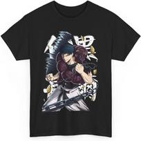 Jujutsu Toji Anime T-Shirt Unisex Kaisen Fushiguro Anime Japanese Cotton JJK Merch Casual Short Sleeved Shirt Tee S juoda