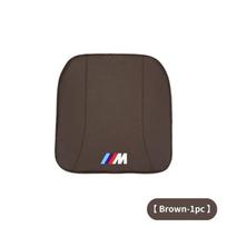 -Automobilio sėdynės užvalkalas neslystantis Apsauginis sėdynės uždangalas Kilimėlis Odinė pagalvėlė BMW M Sport M1 M3 M4 M5 M6 E46 E90 E60 F10 F30 E39 E36 F20 E8 ruda