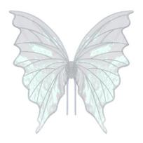 Mergaitei drugelio sparnai organza Cosplay pasakos sparnai šventiniai kostiumo sparnai vaikams ir suaugusiems Cosplay vakarėlio scenos pasirodymas A