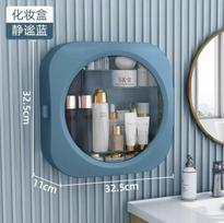 Premium Storage Bag And Storage Rack Without Punching Holes Bathroom Bathroom Durable Material Toilet Washbasin Wall-Mounted Storage Shelf Sale