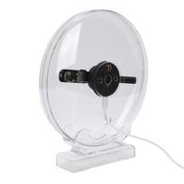 3D Hologram Fan with Cover Desktop WiFi Holographic Projector Advertising Machine for Commercial Display Built in