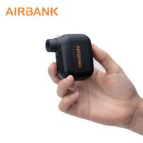 AIRBANK Mini Portable Bicycle Pump Rechargeable Air Inflator 100PSI Type-C Bike Accessories for Schrader Presta Bike Tires AS100 juoda