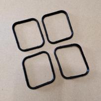4PCS For Citroen Berlingo C2 C3 Picasso C4 C5 1.6 HDI Fiat Scudo C-Max Focus Peugeot 206 207 Intake Manifold Seal Gasket 1509352 1 Set (4PCS)