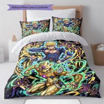 JoJo Bizarre Adventure Duvet Cover Bedding Set Soft Quilt Cover Comforter Cover Bedroom Home Decor Anime Style -QJY 135x200cm