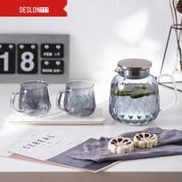 DESLON Dragon Scale Glass Cold Water Pitcher Set