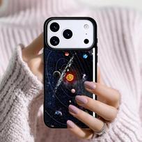 Planet ART Astronomy Phone Case For Apple iPhone 17 Air 16E 15 14 Plus 13 12 11 Pro Max Mini Funda Cover iPhone 16 Plus