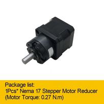 Nema 17 Stepper Motor Reducer 4-Lead 3.71:1~140:1 Ratio Planetary Gear Reducer For CNC 3D Printer High Torque Metal Gearbox Ratio 3.7 to 1