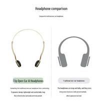 Cleer Clip Open-Ear Smart AI Headphones