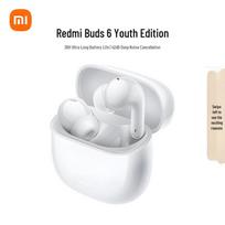 Redmi Buds 6 Lite Bluetooth Earphones skaidri sniego baltumo spalva