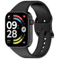 Original band For Redmi watch 6 5 4 Strap SmartWatch Accessories Wrist Sport Silicone Bracelet correa Xiaomi Mi Band 8 Pro/9 Pro For Redmi watch 6 juoda