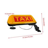Car Taxi Signs 12V Top Roof Light LED Lamp Display Bright Magnetic Sign Car Accessories For Rideshare Ride Hailing Auto Share