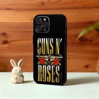 Band G-Guns N Roses Phone Case For iPhone17 16 15 14 13 12 11 Pro Max Plus,5G Soft Black Case iPhone16pro