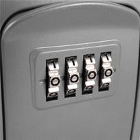 B-Est Key Lock Box Wall Mounted 4 Digit Combination Lock Box For House Key Weatherproof Security Key Storage Lock Box sidabras