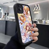 Shugo Chara Phone Case For IPhone Air 17 Pro Max 16 E 15 14 Pro Max 13 12 11 Mini Plus Soft Silicone Black Cover iPhone 16 Plus