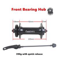 Snow Bike Hub 26 Inch Ultra Wide Aluminum Alloy Cassette Bearing 2 Peilin Front And Rear Axle Fatbike Bicycle Part Quick Release Front Hub 36H