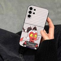 Helluva Boss Moxxie  Phone Case For Samsung S25,S24,S21,S22,S23,S30,Ultra,S20,Plus,Fe,Note,10,9,5G Black Cover Samsung S21fe