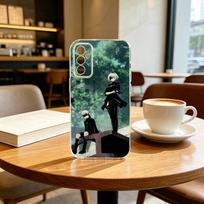 Game NieR A-Automata 2B  Phone Case Transparent Silicone Soft For SamsungA10,12,20,21S,30,31,40,50,51,52,70,71 Samsung a21s