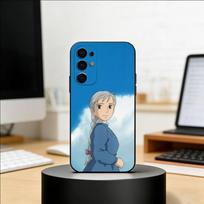Howl's Moving Castle Sophie Phone Case Black Silicone Soft For Samsung S25,S24,S21,S22,S23,S30,Ultra,S20,Plus,Fe,Lite Samsung S24