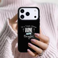 Beagle Puppy Dog Phone Case For Apple iPhone 17 Air 16E 15 14 Plus 13 12 11 Pro Max Mini Funda Cover iPhone 14