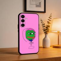 Sad Frog P-Pepe Funny  Phone Case For Samsung  A73,72,71,53,52,51,22,91,80, Soft Black Cover Samsung a22 5g