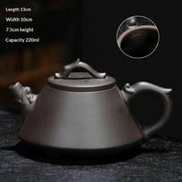 2026 New Purple Clay Teapot Dragon Handle Shi Piao Pot Semi Handmade Black Household Office Hotel Gongfu Tea Gift for Parents