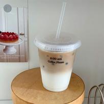 Cute Tumbler With Straw Lid Kawaii Water Bottle For Ice Coffee Juice Tea Plastic Cups Portable Reusable Drinking Bottle BPA Free 470-700ml gray