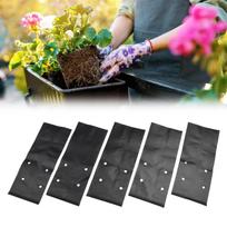 For Nursery Cup/container Bag Planting Bags Nursery Bags Vegetables Pots Flower Thicken 100PCS Drought-resistant 17x25cm