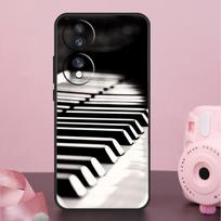 Piano Keys Musical Case For Honor X8b X9b X6a X7a X8a X9a X6 X7 X8 X9 50 70 90 Magic 5 Lite Magic 6 Pro Cover Honor 50