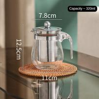 Glass Teapot Tea Making Pot Tea Filtration Heat Resistant Glass Teapot for Infusion Kettle Pu Erh Gaiwan Set Pots Infuser Puer
