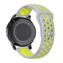 20mm/22mm Silicone strap For Samsung Galaxy Watch 4/3/Huawei Watch 3/GT Sports Breathable Bracelet band For Amazfit GTR/Active 2 Strap width 20mm